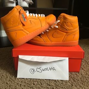100% authentic Jordan retro 1 high Og “Gatorade”